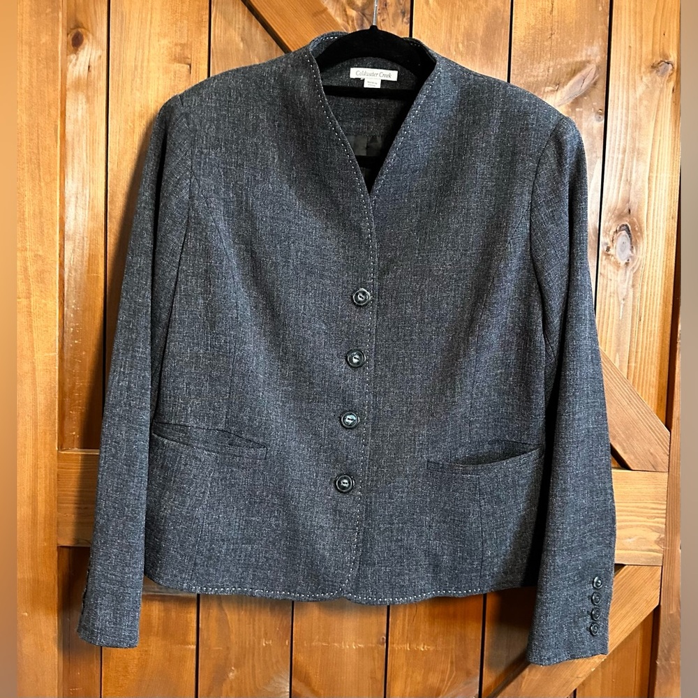 Coldwater creek blazer size 16